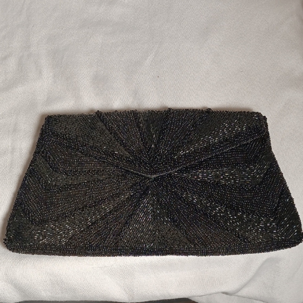 Vintage Beaded Clutch Purse